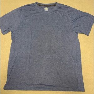 Umbro t shirt men’s xl runs small blue short sleeve